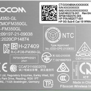 HP - Drahtloses Mobilfunkmodem - 5G - für Elite x360, EliteBook 83X G11, 84X G11, 86X G11, ZBook Firefly 14 G11, ZBook Fury 16 G11 (AM5R4AA)