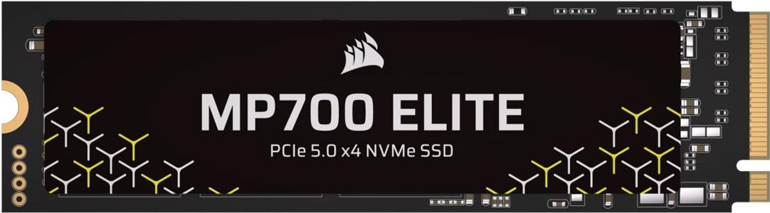 CORSAIR MP700 ELITE - SSD - 2TB - intern - M.2 2280 - PCI Express 5,0 x4 (NVMe) (CSSD-F2000GBMP700ENH)