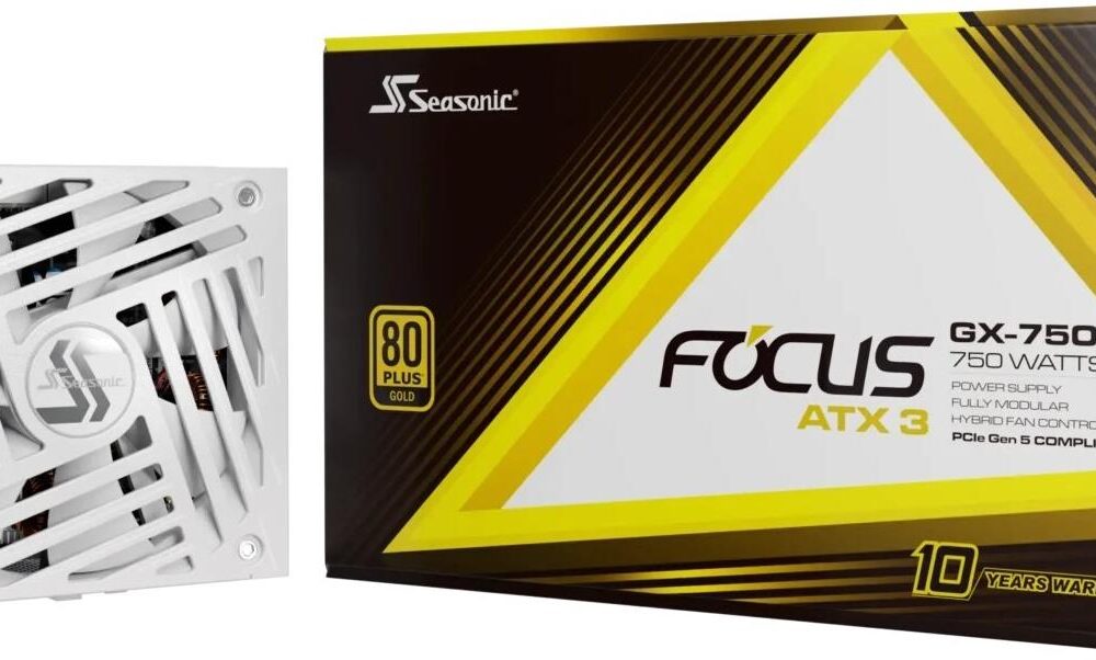 Seasonic Focus GX-750 V4 750W ATX3.0 white null Watt (FOCUS-GX-750-V4-WHITE)