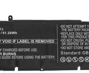 CoreParts Laptop Battery 91.2Wh Li-Polymer 11.4V 8000mAh - Batterie - 8.000 mAh (01RR3-CP)