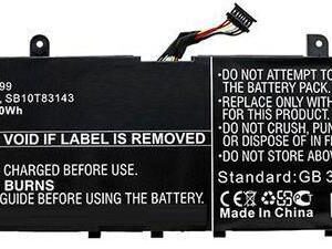 CoreParts Laptop Battery 77Wh Li-Pol 15.4V 5000mAh Black 01YU911 - Batterie - 5.000 mAh (01YU911-CP)
