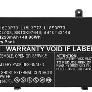 CoreParts Laptop Battery 48.96Wh Li-Pol 11.52V 4250mAh Black - Batterie - 4.250 mAh (5B10W13906-CP)