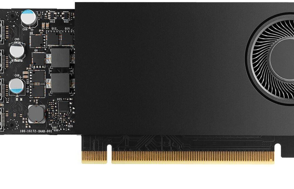 HP NVIDIA RTX A400 4GB 4mDP GFX - PCI - 4.096 MB (9U277AA)