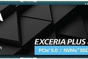 Kioxia EXCERIA PLUS G4 NVMe 2TB M.2 2280 PCIe Gen5x4 BiCS FLASH (LVD10Z002TG8)