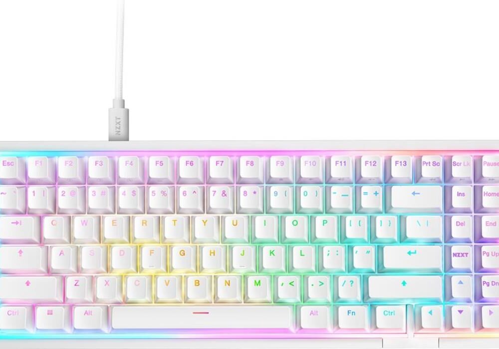 NZXT Keyboard Function Elite White (KB-101NW-DE)