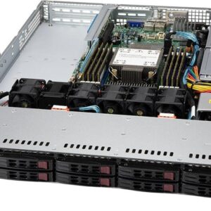 Supermicro SuperServer SYS-110P-WTR Intel® C216 LGA 4189 Rack (1U) Schwarz (SYS-110P-WTR-EU)