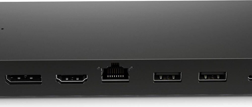 HP Universal USB-C Multiport Hub - Dockingstation - USB-C - HDMI, DP - für OMEN by HP Laptop 16, Victus by HP Laptop 15, 16, Laptop 14, 15, ZBook Fury 16 G9 (50H98AA)