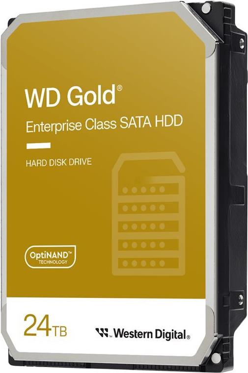 WD Gold WD242KRYZ - Festplatte - Enterprise - 24TB - intern - 3,5" (8,9 cm) - SATA 6Gb/s - 7200 rpm - Puffer: 512MB (WD242KRYZ)