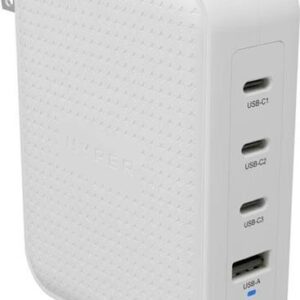 Targus HyperJuice - Netzteil - 145 Watt - Ausgangsanschlüsse: 4 - weiß (HJ1001WHWWGL)