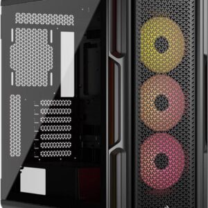 Corsair iCUE LINK 5000T LX RGB - Mid tower Gaming - E-ATX - Seitenteil mit Fenster (gehärtetes Glas) (CC-9011298-WW)