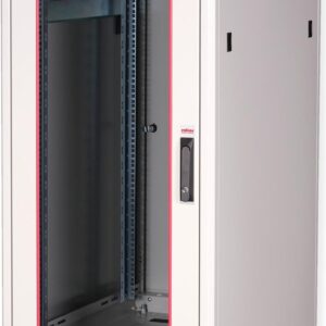 Roline Pro - Schrank Netzwerkschrank - mit Glastür, 600 x 800 mm (B x T) - RAL 7035, Hellgrau - 22U - 48.3 cm (19") (26.21.0050)