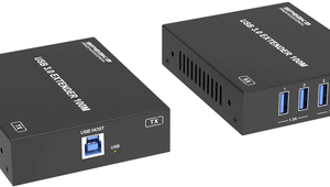 SpeaKa Professional SP-USBE-800 1+4 Port USB 3.0 Verlängerungssystem RJ45+ Hub Extenderüber (SP-12658892)