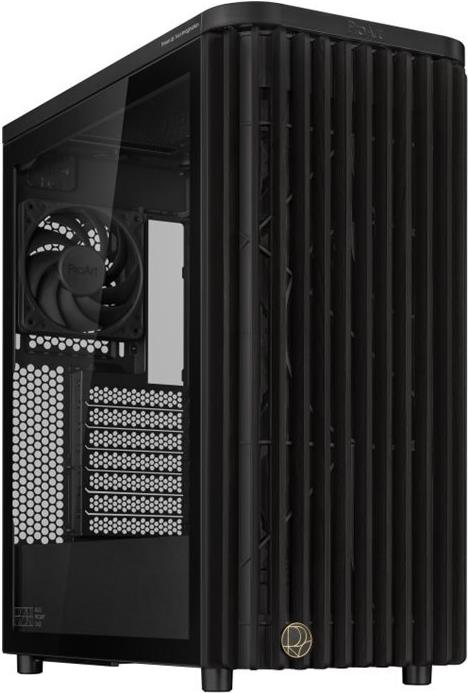 ASUS ProArt PA401 - Wood Edition - mid tower - ATX - Seitenteil mit Fenster (gehärtetes Glas) - keine Spannungsversorgung - USB/Audio (90DC00M0-B39000)