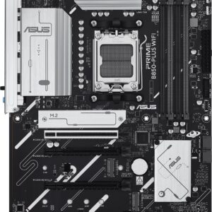 ASUS PRIME B850-PLUS WIFI - Motherboard - ATX - Socket AM5 - AMD B850 Chipsatz - USB-C 3.2 Gen2, USB 3.2 Gen 2, USB 3.2 Gen 1, USB-C 3.2 Gen 1 - 2.5 Gigabit LAN, Wi-Fi 6E, Bluetooth - Onboard-Grafik (CPU erforderlich) (90MB1L80-M0EAY0)