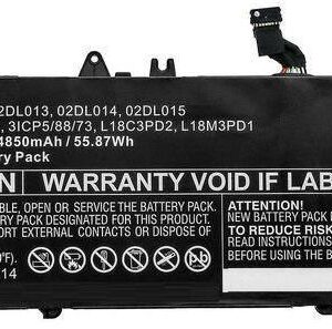 CoreParts Laptop Battery 54Wh Li-Pol 11.52V 4650mAh Black - Batterie - 4.650 mAh (5B10W13909-CP)