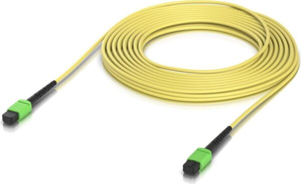 Ubiquiti Indoor OS2 single-mode fiber B APC connectors designed for 100G applications. 10M (UACC-OFC-SA-MPMP-10M)