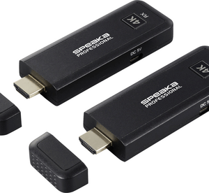SpeaKa Professional SP-TR-450 HDMI-Funkübertragung Set 50 m 30 Hz 3840 x 2160 Pixel integrierte (SP-12883548)