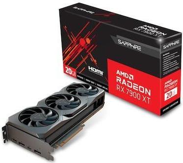 Sapphire Radeon RX7900XT Pure 20GB GDDR6 HDMI - 20.480 MB (11323-09-20G)