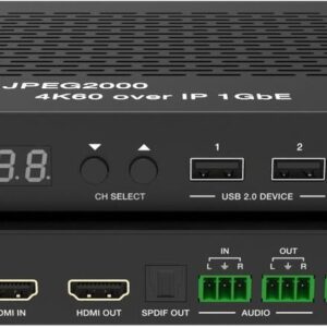 VivoLink AV over IP 4K60Hz JPEG2000 Videowall Matrix - Encoder (VLVWIP2000-ENC)