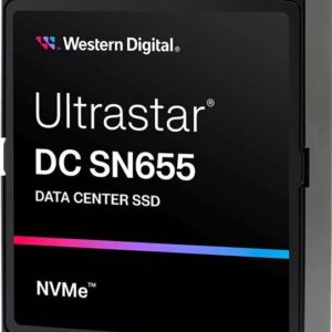 WD Ultrastar DC SN655 WUS5EC0C1ESP7Y3 - SSD - Datencenter - 61,44TB - intern - 2,5" (6,4 cm) - U.3 PCIe 4,0 (NVMe) (0TS2510)