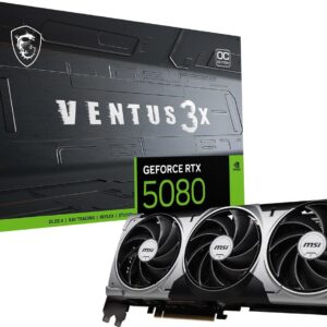 MSI GeForce RTX 5080 16G VENTUS 3X OC - Grafikkarten (V531-095R)