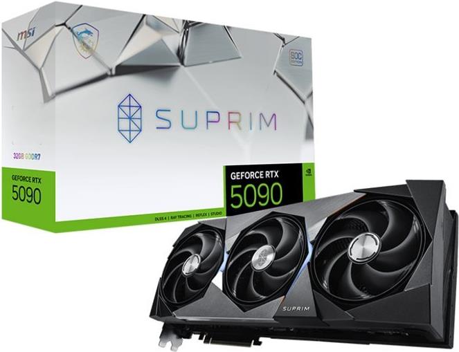 MSI GeForce RTX 5090 32G SUPRIM SOC - Grafikkarten (V530-026R)