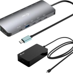 i-tec USB-C Nano 3x LCD Dock 2x HDMI 1x (C31NANOTRIPLED140UK)