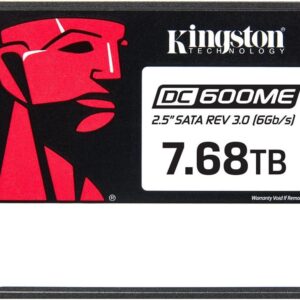 Kingston DC600ME - SSD - Mixed Use - verschlüsselt - 7,68TB - intern - 2,5" (6,4 cm) - SATA 6Gb/s - 256-Bit-AES - TCG Opal Encryption 2,0 (SEDC600ME/7680G)