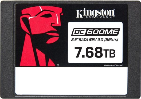 Kingston DC600ME - SSD - Mixed Use - verschlüsselt - 7,68TB - intern - 2,5" (6,4 cm) - SATA 6Gb/s - 256-Bit-AES - TCG Opal Encryption 2,0 (SEDC600ME/7680G)