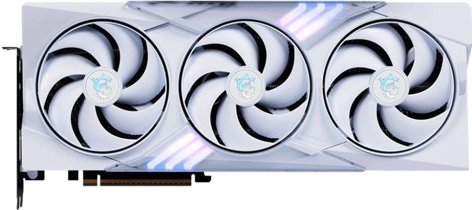 MSI RTX5070 Gaming Trio OC White 12GB GDDR HDMI 3xDP - Grafikkarte - 12.288 MB (V532-021R)