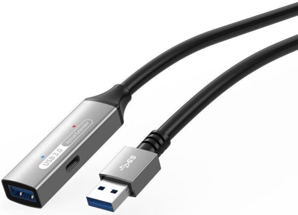 MicroConnect Active USB 3.2 Gen 1 cable A-A M-F 20m - Kabel - Digital/Daten (USB3.0AAF20A)
