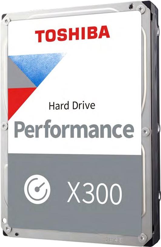Toshiba X300 Performance HDWR51CUZSVA - Festplatte - 12TB - intern - 3,5" (8,9 cm) - SATA 6Gb/s - 7200 rpm - Puffer: 512MB (HDWR51CUZSVA)