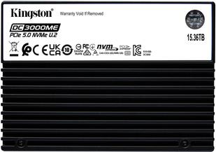 KINGSTON 15.36TB DC3000ME U.2 PCIe 5.0 NVMe TCG Opal Enterprise SSD (SEDC3000ME/15T3)