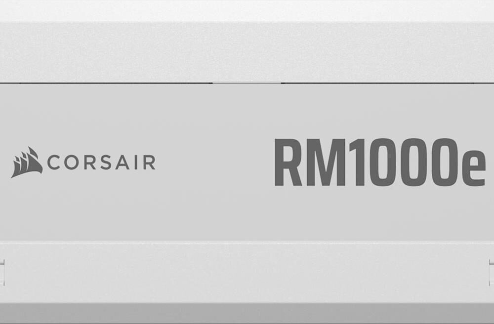 Corsair PSU RMe White 1000W 80+Gold FM ATX3.1 2025 - PC-/Server Netzteil - ATX (CP-9020294-EU)