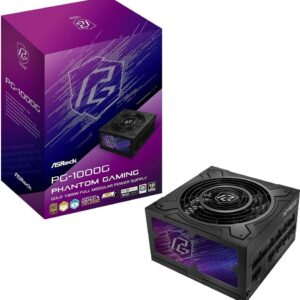 ASRock Phantom Gaming PG-1000G 1000W ATX 80+ Gold BK retail - ATX (90-UXP100-GFEAAB)