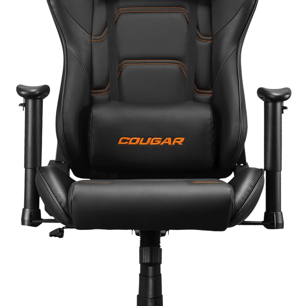 COUGAR Gaming Gaming-Stuhl Armor Elite - Schwarz - Universal-Gamingstuhl - 120 kg - Gepolsterter Sitz - Gepolsterte Rückenlehne - Universal - Schwarz (CGR-ELI-BLB)