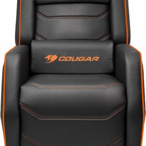 COUGAR Gaming Gaming Sofa Ranger S - Gaming-Sessel - 160 kg - Gepolsterter Sitz - Universal - Schwarz/Orange - Schwarz - Orange (CGR-RGS)