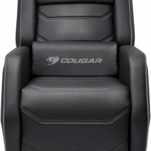 COUGAR Gaming Gaming Sofa Ranger S - Schwarz - Gaming-Sessel - 160 kg - Gepolsterter Sitz - Gepolsterte Rückenlehne - Universal - Schwarz (CGR-RGS-BLB)