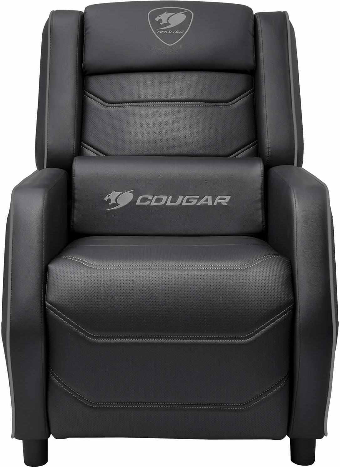 COUGAR Gaming Gaming Sofa Ranger S - Schwarz - Gaming-Sessel - 160 kg - Gepolsterter Sitz - Gepolsterte Rückenlehne - Universal - Schwarz (CGR-RGS-BLB)