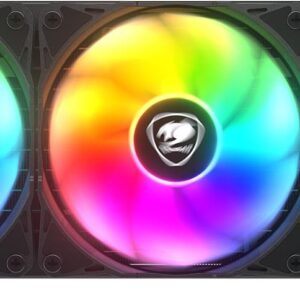Cougar CPU Wasserkühlung Poseidon Elite 240 ARGB Schwarz - AMD Sockel AM3 (Ph. II/Ath. II) - AMD Sockel AM4 (Ryzen) (CGR-PSDELRGB-B-240)