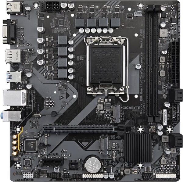 Gigabyte B760M E - 1.0 - Motherboard - micro ATX - LGA1700-Sockel - B760 Chipsatz - USB 3.2 Gen 1 - Gigabit LAN - Onboard-Grafik (CPU erforderlich) (B760M E)
