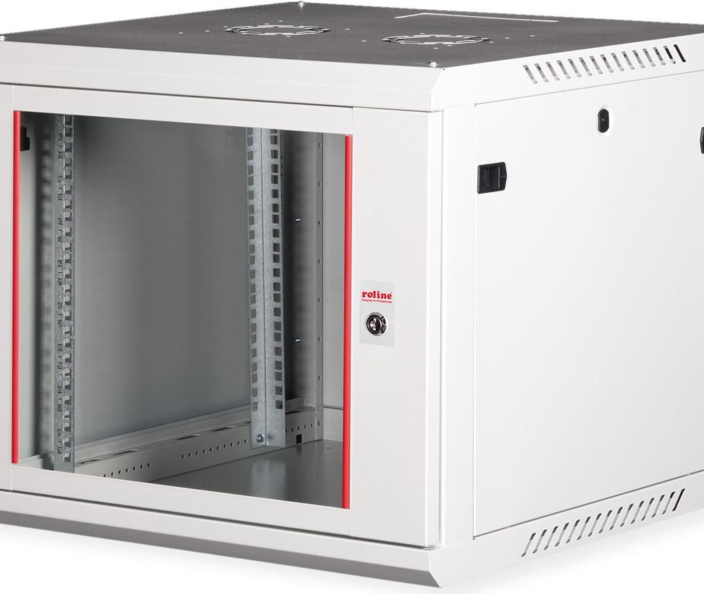 ROLINE 19 Zoll Wandgehäuse Basic Plus 600x600 BxT grau - Wandgehäuse (26.21.0130)
