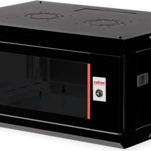 ROLINE 19 Zoll Wandgehäuse Basic Plus 600x450 BxT schwarz - Wandgehäuse (26.21.0282)