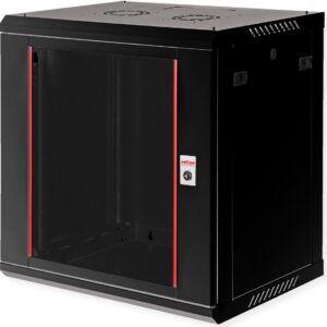 ROLINE 19 Zoll Wandgehäuse Basic Plus 600x450 BxT schwarz - Wandgehäuse (26.21.0285)