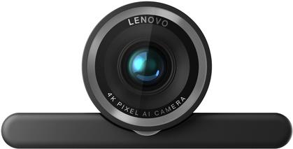 LENOVO 4K Pro Webcam 4K Adjustable FOV90/78/65 Directional Microphone AutoFocus HDR AI Framing/Face USB-C/A 1.5m Detachable Cable (4XC1Q25246)