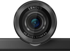 Lenovo - Webcam - Farbe - 2560 x 1440 - 2K - Audio - USB 2.0 - MJPEG, YUY2 - Gleichstrom 5 V (4XC1Q25245)