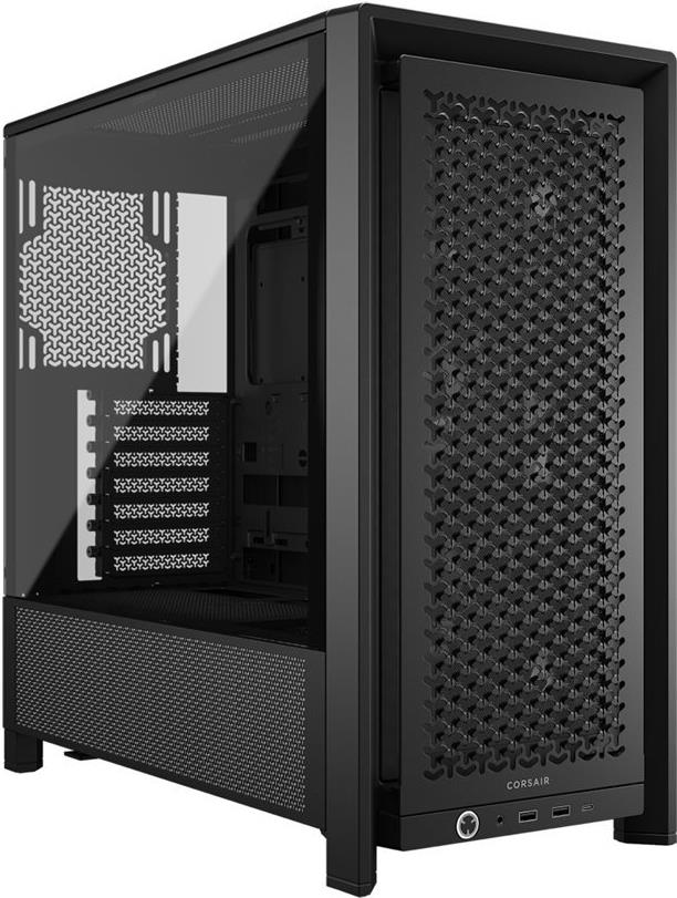 Corsair FRAME 4000D RS - Midi-Tower Gaming - E-ATX - Seitenteil mit Fenster (gehärtetes Glas) (CC-9011312-WW)
