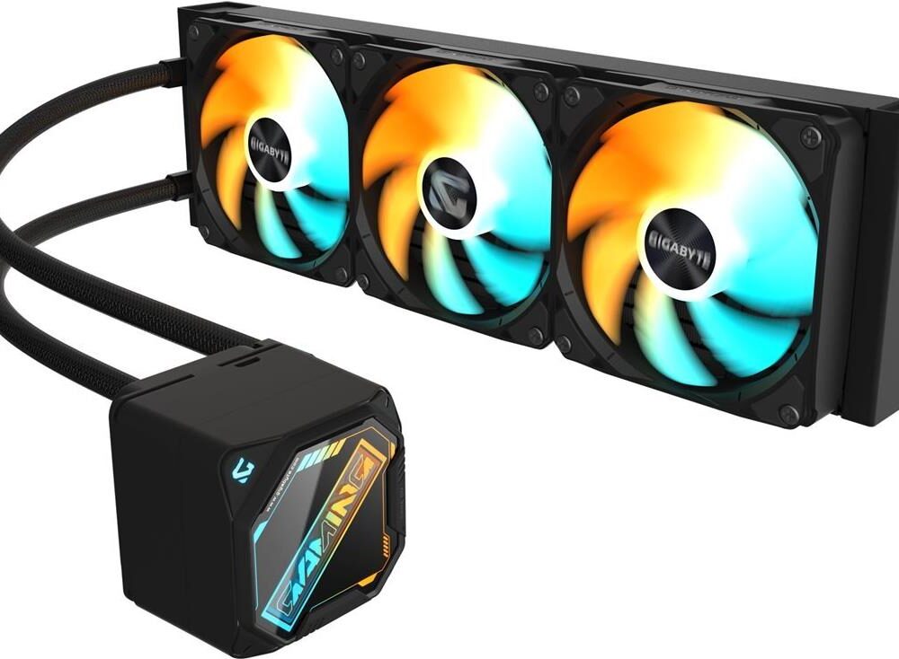 Gigabyte GAMING 360 - Prozessor-Flüssigkeitskühlsystem - (für: LGA115x Socket, LGA1200, LGA1700, LGA1851, AM4, AM5) (GP-GIGABYTE GME 360)