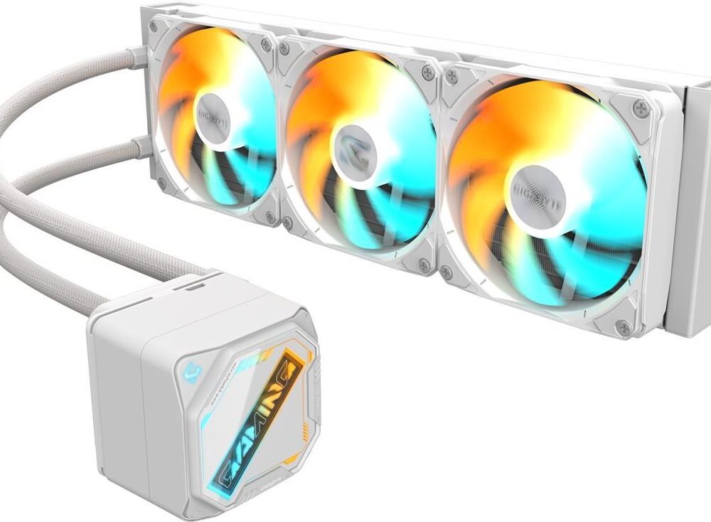 Gigabyte GAMING 360 - Prozessor-Flüssigkeitskühlsystem - (für: LGA115x Socket, LGA1200, LGA1700, LGA1851, AM4, AM5) (GP-GIGABYTE GME 360I)
