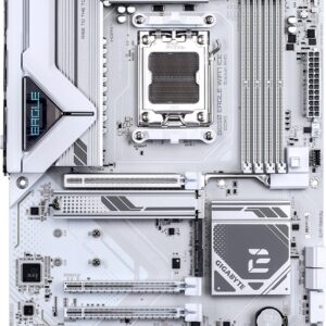 Gigabyte B850 EAGLE WIFI7 ICE - Motherboard - ATX - LGA1851-Sockel - AMD B850 Chipsatz - USB-C 3.2 Gen 1, USB 3.2 Gen 1, USB 3.2 Gen 2 - Bluetooth, 2.5 Gigabit LAN, Wi-Fi 7 - Onboard-Grafik (CPU erforderlich) (B850 EAGLE WF7 ICE)
